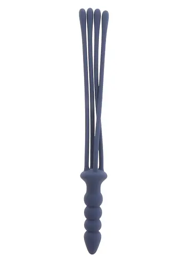 Флогер Taboom Silicone Supreme Whip Plug 38 см (синій) - фото 4