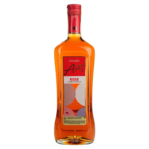 Вермут Shabo Classic Rose, розовый, десертный, 15%, 0,75 л