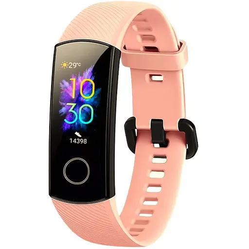 Ремінець для фітнес-браслета MIIQNUS для Honor Band 4 і 5 блідо-рожевий