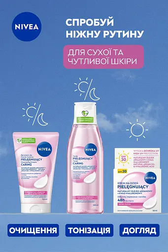 Крем-гель для вмивання NIVEA Ніжний для сухої та чутливої шкіри 150 мл (81111) - фото 6