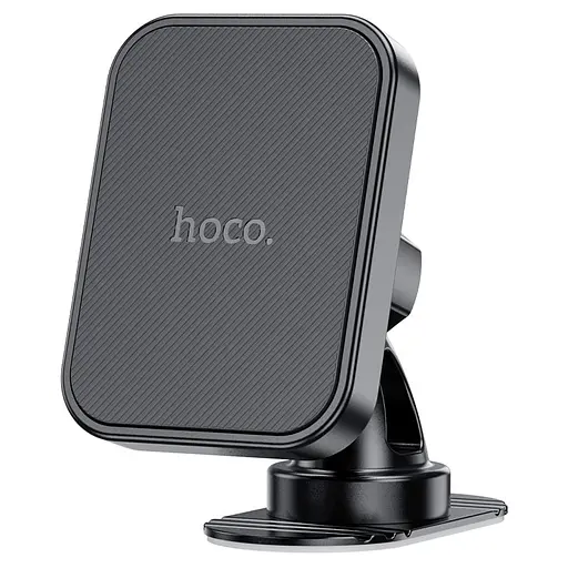 Автотримач для телефона HOCO H33 Cheetah magnetic car holder(center console) Black - фото 1