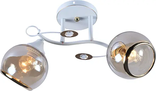 Люстра декоративна V DA5145A/2 White+Gold на 2 плафони