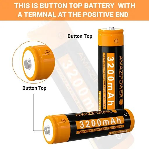 3,7-вольтовый аккумулятор, аккумулятор NiMH емкостью 3200 мАч, аккумуляторы высокой емкости для светодиодной фары, автомобильный - фото 5