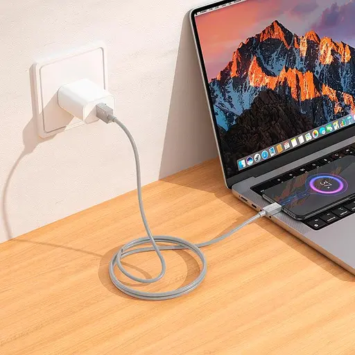 Кабель Hoco Micro USB Favor charging data cable X107 1 м 2.4A - фото 3