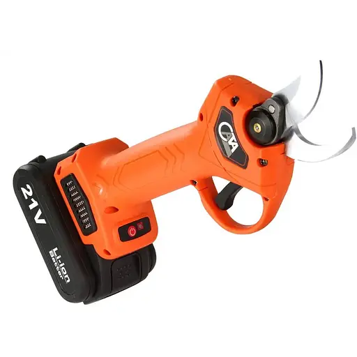 Садовые ножницы CATA M83009C аккумуляторный секатор + 2 аккумулятора - фото 1