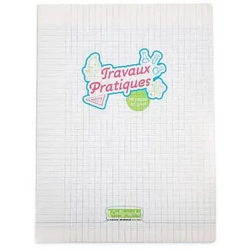 Зошит 24X32 CALLIGRAPHE 48P+48P великі квадрати 90 г