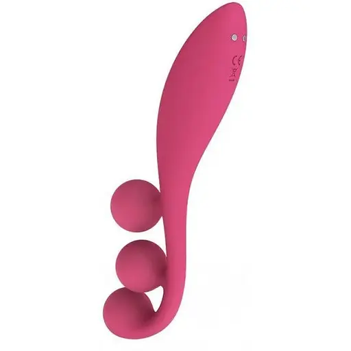 Универсальный вибратор Satisfyer Tri Ball 1, 3 мотора гнется - фото 2