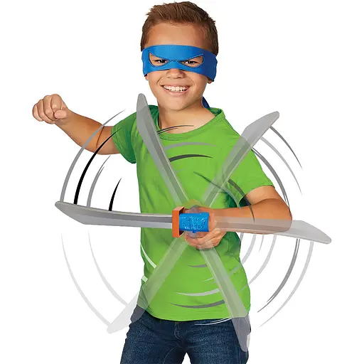 Набір іграшково] зброї TMNT Мovie III W3  Катана Леонардо Обертальний удар (84266) - фото 5