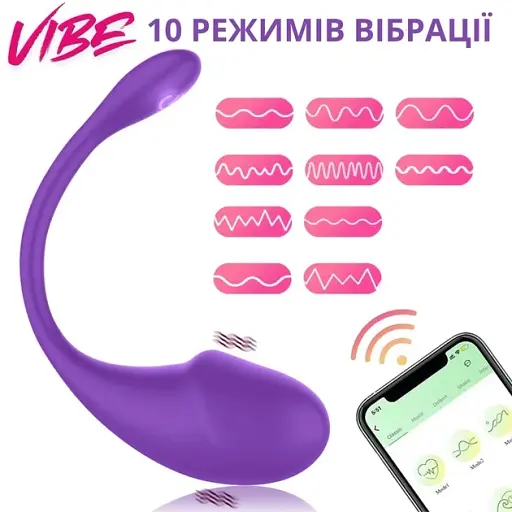 Вибратор I’MCUM Vibe со смартподключением к телефону Розовый (7970379617723) - фото 4