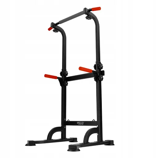 Багатофункціональна стійка для підтягувань 4FIZJO регульована Black (P-5905973402613) - фото 1