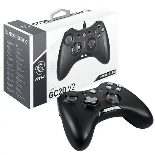 Геймпад джойстик MSI Force GC-20 V-2 PC/Android USB Black - фото 5