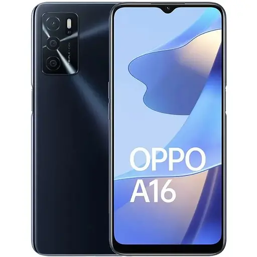 Смартфон Oppo A16 32 GB Crystal Black (Grade B) Seller Refurbished - фото 1