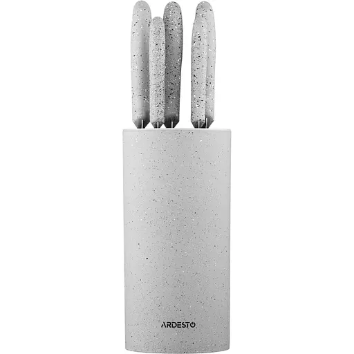 Набор ножей с блоком Ardesto Gemini 6 предметов серый (AR2106GR) - фото 2