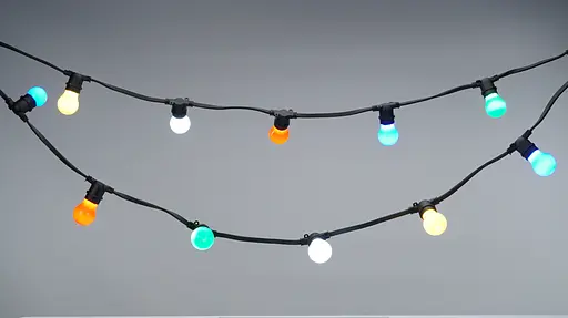 Уличная гирлянда Белт-лайт CL50-50 черный - фото 3