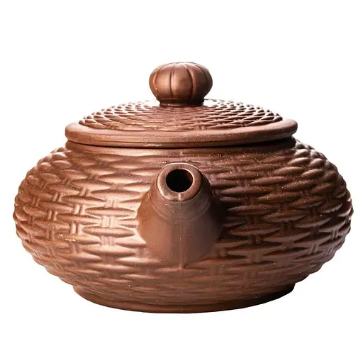 Иссинский чайник Ротанг, 550 мл - Коричневий - фото 5