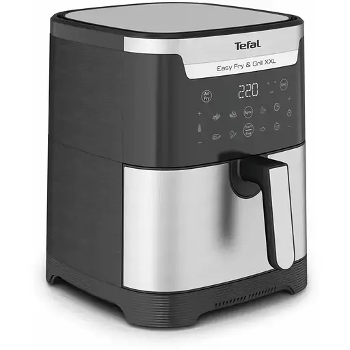 Мультипіч Tefal EasyFry&Grill XXL 1830 Вт чорно-сіра (EY801D15) - фото 1