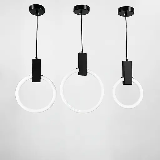 Підвісний світильник репліки HALO у 3-х розмірах Line.F Діаметр 20см - фото 5