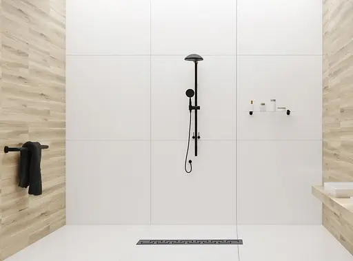 Трап для душу Rea Greek 80 PRO black REA-G8025 - фото 10