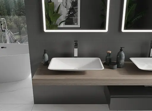 Умивальник Mexen Esper White MEX-23036001, Білий - фото 6