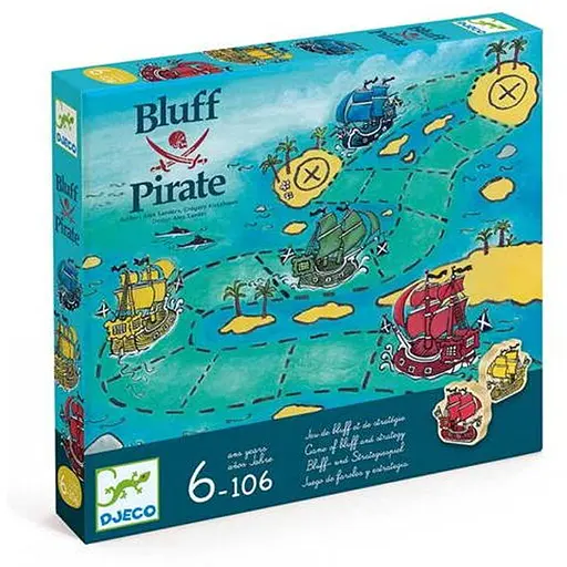Настольная игра Djeco Блеф пирата (Bluff Pirate) (DJ08417) - фото 1
