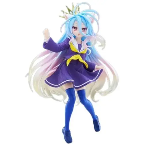 Фігурка Taito No Game No Life Shiro Немає гри немає життя Широ Хікікоморі 18 см T NGNL S 18 - фото 1