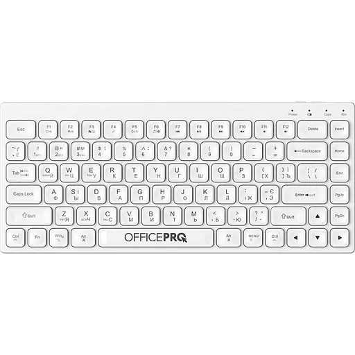 Клавіатура OfficePro SK955 White (128851)