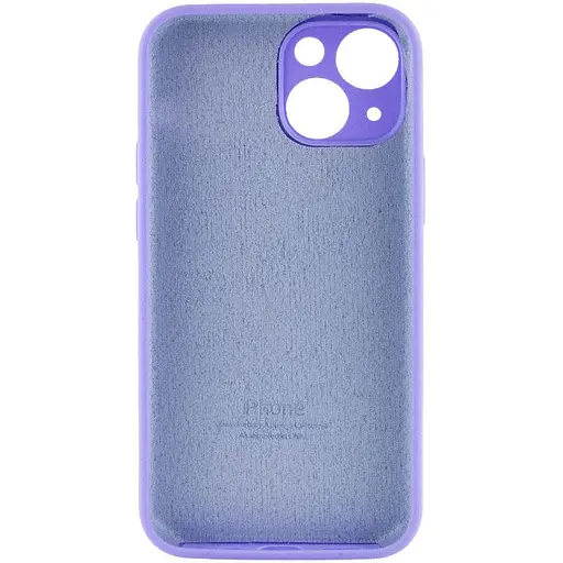 Чохол Epik Silicone Case Full Camera Protective AA для Apple iPhone 14, 6.1 Бузковий/Dasheen - фото 2