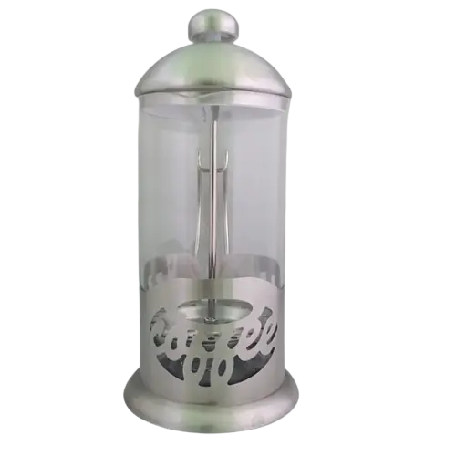 Заварник френч пресс для чая кофе А - Плюс 1027 600мл френч чайник заварник стеклянный с прессом - фото 3