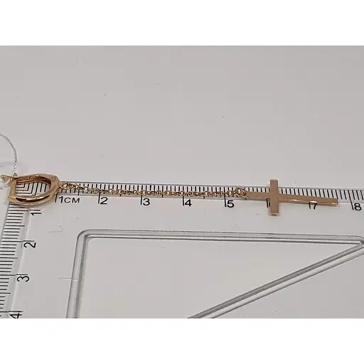 Золотые серьги Tango Крестики. 470614 - фото 4