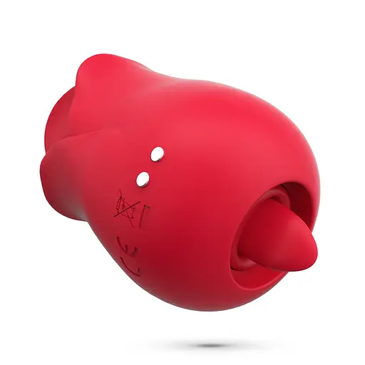 Кліторальний стимулятор Crushious з язичком 6х4.5 см - фото 2