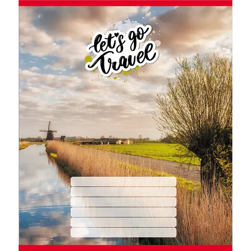 Зошит учнівський "Село" Leader 012-500342K-2 в клітинку, 12 аркушів - фото 1