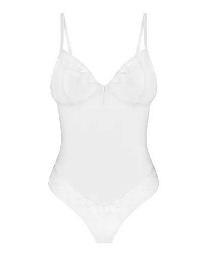 Боди Obsessive Alissium M/L белый - фото 6