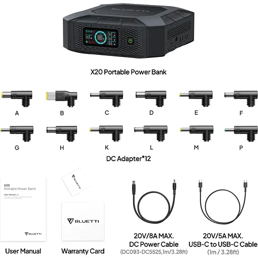 Зарядна станція Bluetti X20 [151468] - фото 10