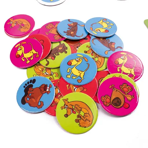 Дитяча настільна гра Готель "Гавкіт" VT8055-43, 4 готелі 24 жетони собак - фото 3