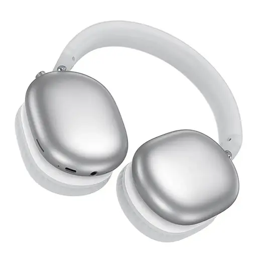 Bluetooth Стерео Гарнитура Borofone BO27, BT5.3, AUX, TF, 400mAh, 46h, Стальной - фото 2