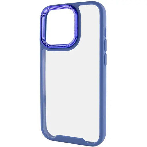 Чохол Epik TPU+PC Lyon Case для Apple iPhone 13 Pro Max 6.7 Blue - фото 3