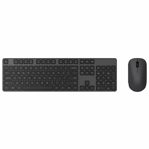 Комплект клавиатура и мышь Xiaomi Wireless Keyboard and Mouse Set 2 Black (WXJS02YM) - фото 1