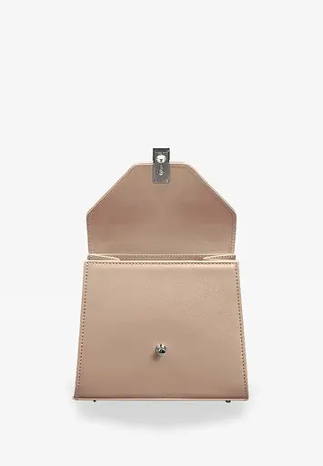 Жіноча шкіряна сумка Futsy Світло-бежева - фото 5