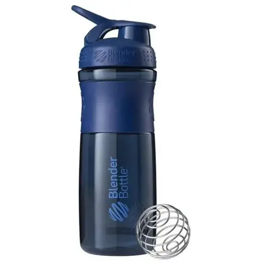 Шейкер спортивный BlenderBottle SportMixer Flip 28oz/820 мл Navy (SM 28oz Navy) - фото 1