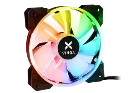 Вентилятор Vinga RGB FAN-02 Black