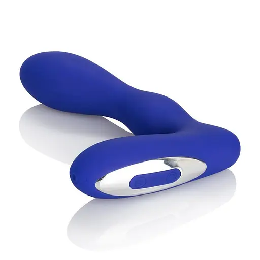 Вібростимулятор простати Wireless Pleasure Probe, 10.5 см синій - фото 2