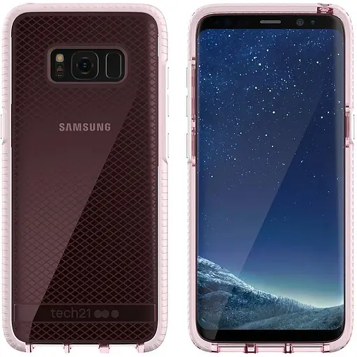 Защитный чехол Tech21 D3O Flexshock для Samsung S8 Plus Rose Tint White - фото 9