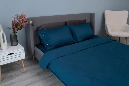 Наволочка Ardesto Mix&Match, 50х70см, 100% хлопок, сатин, океан (ART5070PCB) - фото 4