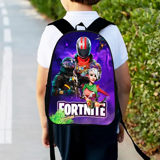 Рюкзак детский Фортнайт "Fortnite", 34х27см, городской ранец для мальчика с принтом (00411)