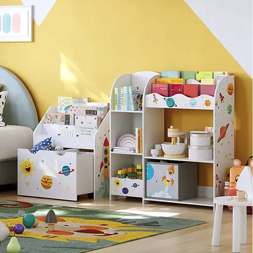 Стеллаж-органайзер Leobert Dreamer + 2 ящика кубика - фото 7