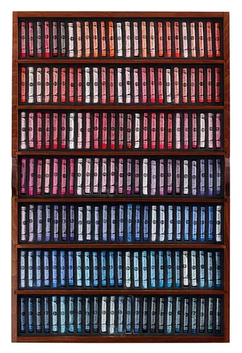 Подарочный набор сухой пастели Sennelier 525 цветов, дерево. - фото 3