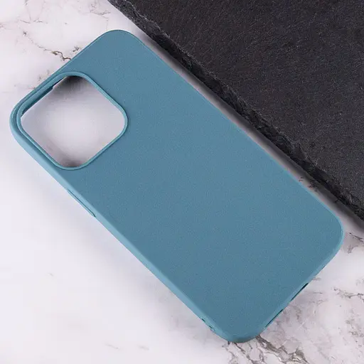 Силиконовый чехол Epik Candy для Apple iPhone 13 Pro Max 6.7 Синий/Powder Blue - фото 2