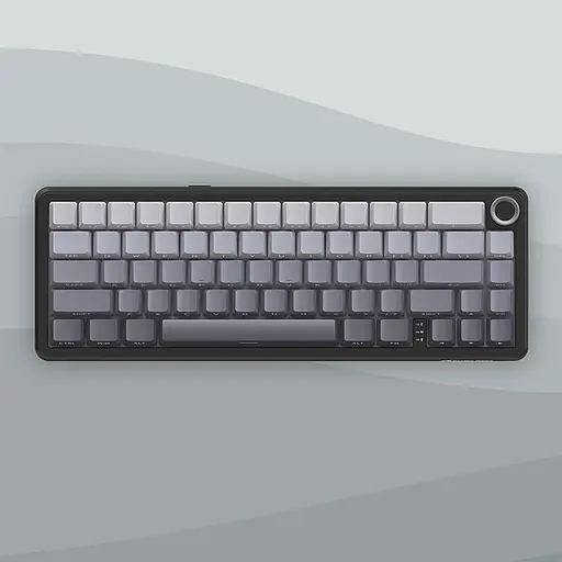 Игровая механическая клавиатура Attack Shark X66 / 60% / Три режима подключения / Strawberry Switch / Black - фото 2