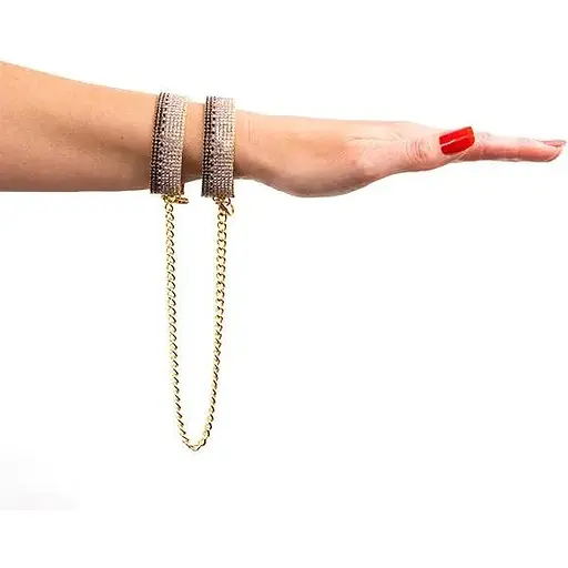 Лакшері наручники-браслети з кристалами Rianne S: Diamond Cuffs - фото 5