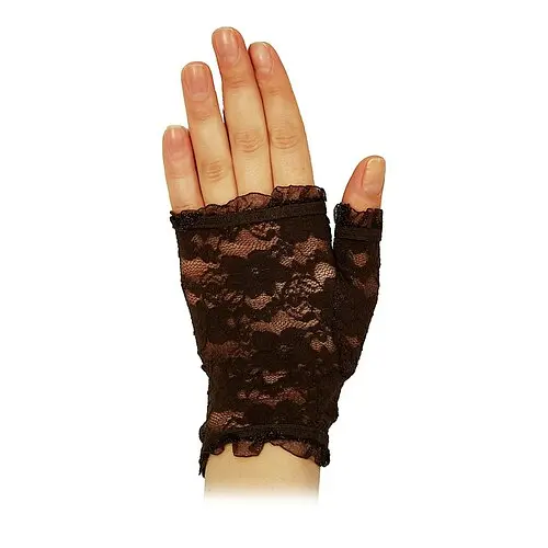 Митенки из гипюра - фото 1